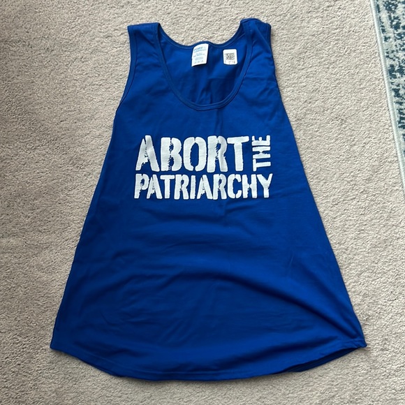 Abort the patriarchy tank size large - Picture 1 of 1